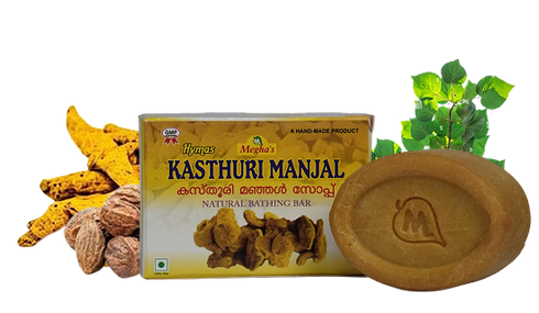 HYMAS KASTHURI MANJAL SOAP- Hymas Kasturi Manjal Glow Soap