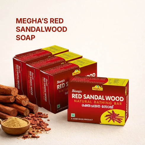 BIOMIX RED SANDAL SOAP- Biomix Red Sandalwood Skin Tone Soap