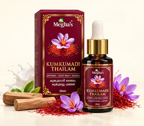 Megha's Kumkumadi Thailam- Megha's Kumkumadi Face Glow Oil