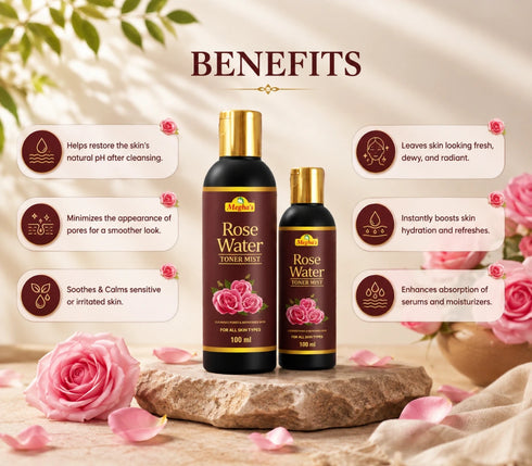 Chaithanya Herbal Face Pack + Rose Water Toner Combo